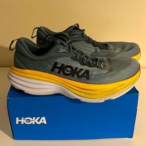 Hoka Bondi 7 mens extra wide size 10 grey used